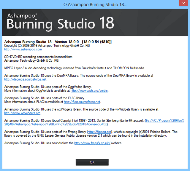 Ashampoo Burning Studio 18
