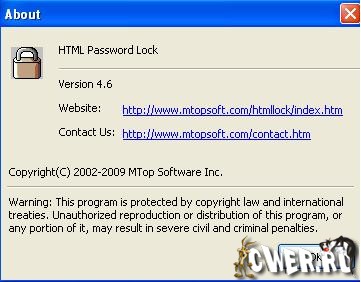 HTML Password Lock 4.6