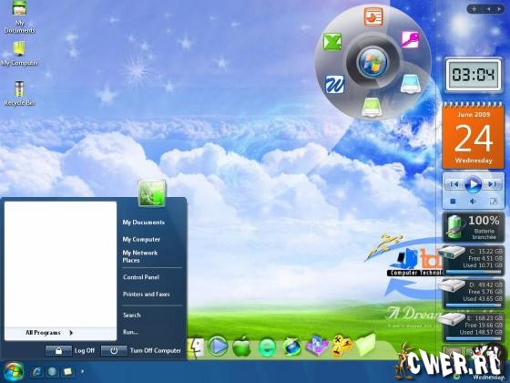 Windows XP Media Center 2010