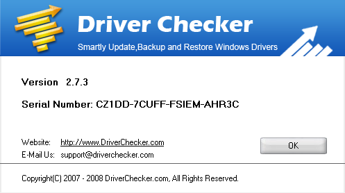 Portable Driver Checker 2.7.3 Build 20090624