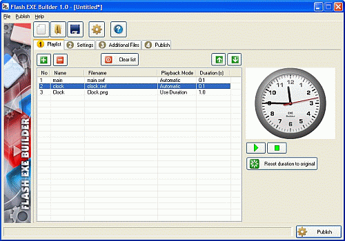 Flash EXE Builder 1.0