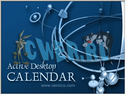 Active Desktop Calendar v7.45.080307