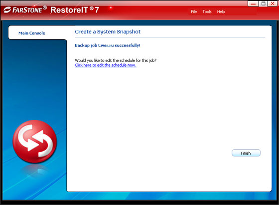 FarStone RestoreIT 7.1.4 Build 20111014