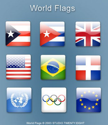 флаги государств мира