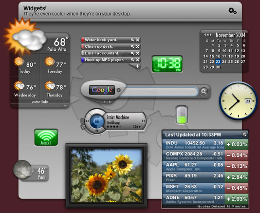 Yahoo! Widget Engine 4.0.2 build 175