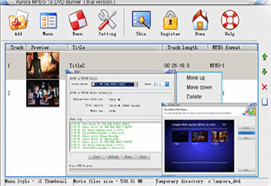 Aurora MPEG To DVD Burner v5.01