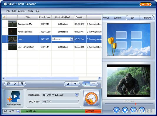 Xilisoft DVD Creator 3.0.30.0713