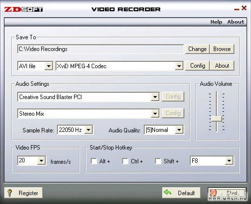 ZD Soft Video recorder 2.1.4.0