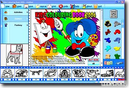 Kids Coloring Book 2006 Mega Pack