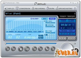 JetAudio 7.0.3 build 3016 Plus VX Retail Rus