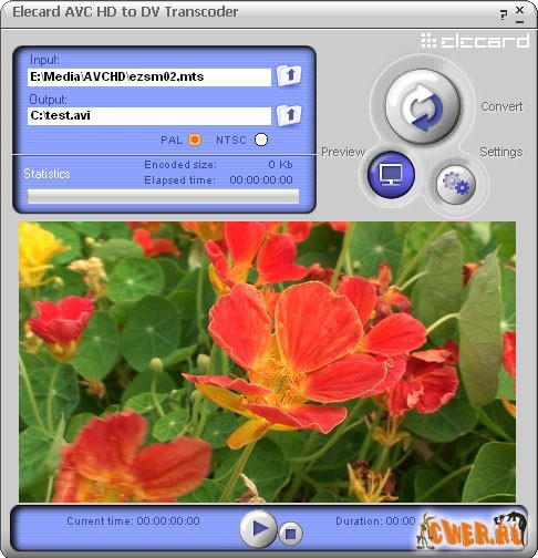 Elecard AVC HD to DV Transcoder v1.0.7