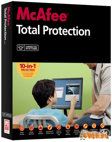 McAfee Total Protection 2008 Retail