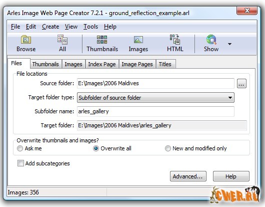 Arles Image Web Page Creator v7.2.2 Final