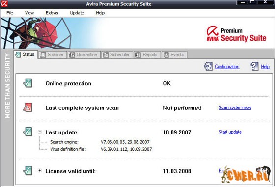 Avira Premium Security Suite 7.06.00.166