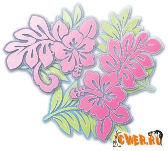 Hibiscus Vector Image