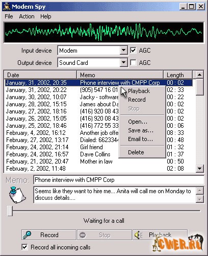 Modem Spy 3.6.1