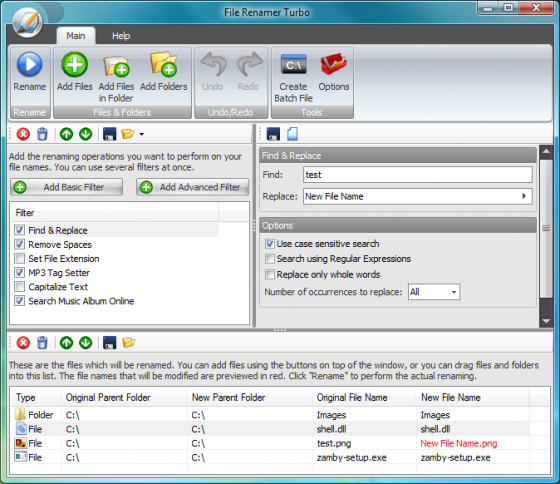 File Renamer Turbo 2.49