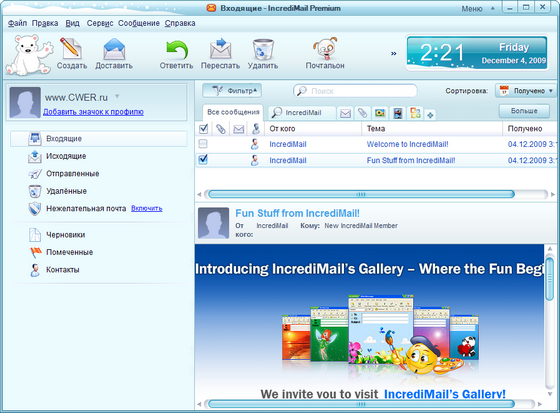 IncrediMail 2 Premium 6 29 Build