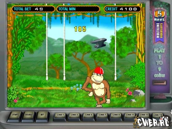 Игровой Автомат Crazy Monkey Обезьянки