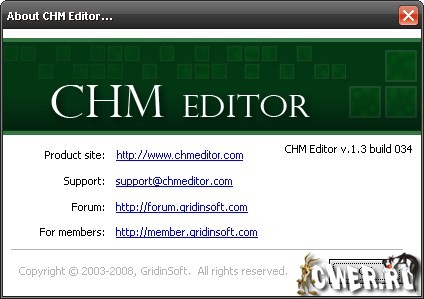 CHM Editor 1.3 Build 034