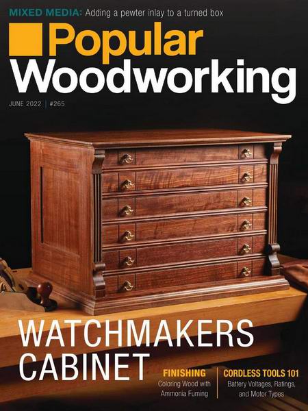Popular Woodworking №265 June июнь 2022