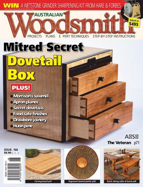 журнал Woodsmith №166 November-December 2021 ноябрь-декабрь 2021