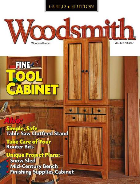 журнал Woodsmith №257 October-November 2021 октябрь-ноябрь 2021
