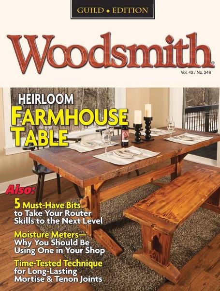журнал Woodsmith №248 April-May апрель-май 2020