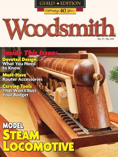 журнал Woodsmith №245 October-November октябрь-ноябрь 2019