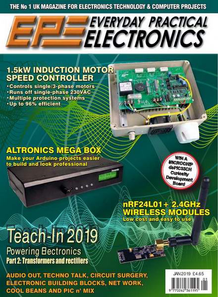 Everyday Practical Electronics №1 January январь 2019