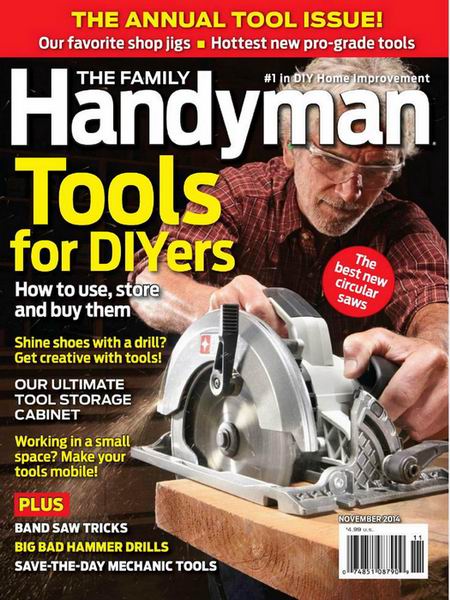 The Family Handyman №553 November ноябрь 2014