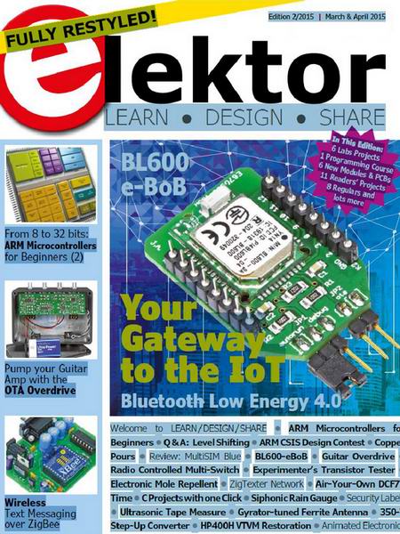 Elektor Electronics №3-4 март-апрель March-April 2015 USA
