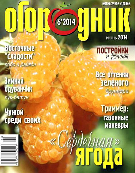 журнал Огородник №6 июнь 2014