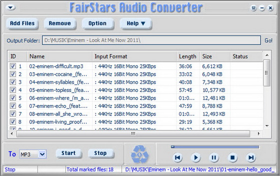 fairstars audio converter pro 1.81