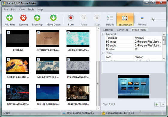 Торрент Sothink Movie Dvd Maker Professional