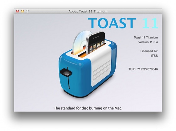 roxio toast for mac os x 10.2