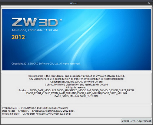 ZW3D 2012 v16.10 SP1