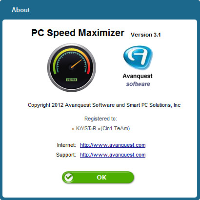 Avanquest PC Speed Maximizer
