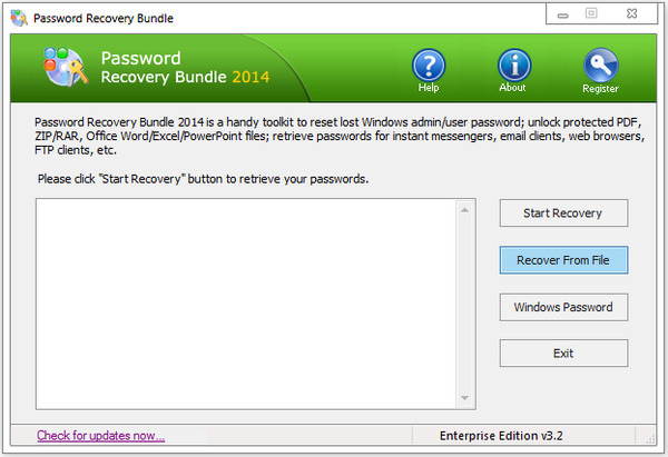 Password Recovery Bundle 2014 Enterprise Edition