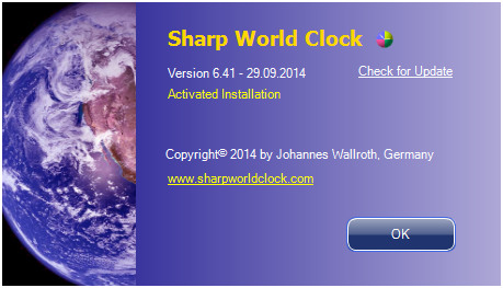 Sharp World Clock