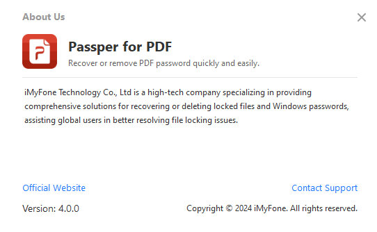 Passper for PDF