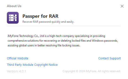 Passper for RAR