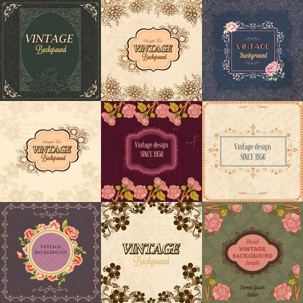 Vintage backgrounds (Cwer.ws)