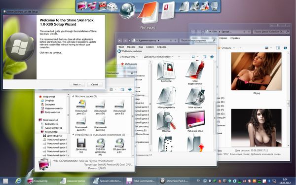 Shine Skin Pack 1.0