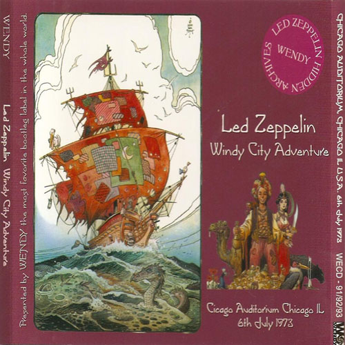 Led Zeppelin. Windy City Adventure. Bootleg (1973)