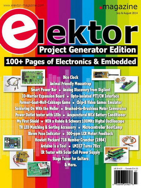 Elektor Electronics №7-8 (July-August 2014)