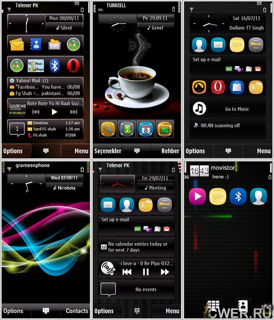 Сборник тем для OS Symbian 9.4