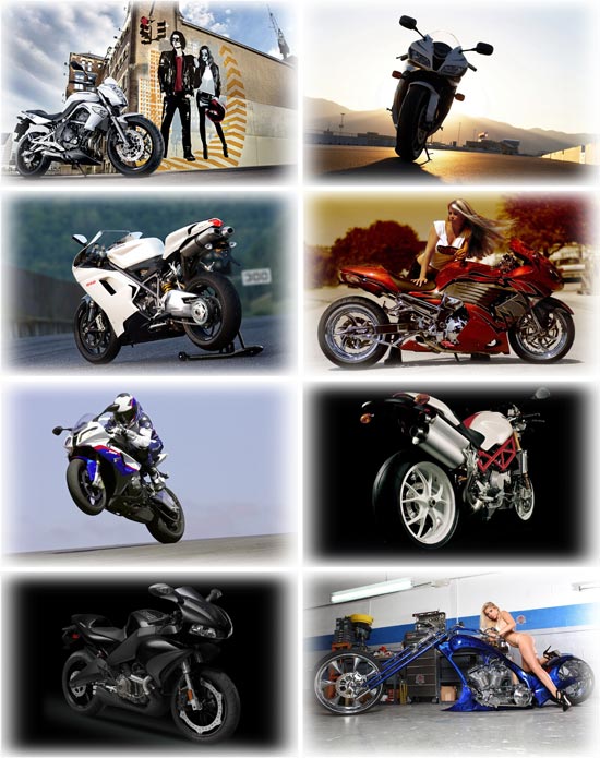 Motorcycles Widescreen Wallpapers