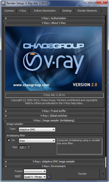 V-Ray 2.30 for 3ds max 2013