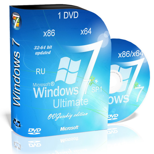 Windows 7 Ultimate x86/x64 nBook IE10 by OVGorskiy® 03.2013